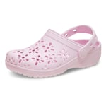Crocs Classic Floral Cut Out Clog K Ev TerliğiUnisex Çocuk