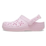 Crocs Classic Floral Cut Out Clog K Ev TerliğiUnisex Çocuk