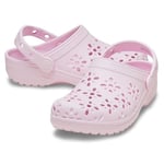 Crocs Classic Floral Cut Out Clog T Ev TerliğiUnisex Çocuk