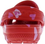 Crocs Classic Vday Clog T Çocuk Terliği 209755-6ZR Kırmızı