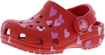 Crocs Classic Vday Clog T Çocuk Terliği 209755-6ZR Kırmızı