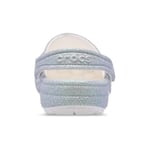 Crocs Crocs Classic Iridescent Glitter Çocuk Terlik/Sandalet 210986-100, White, 32-33 33 EU