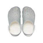 Crocs Crocs Classic Iridescent Glitter Çocuk Terlik/Sandalet 210986-100, White, 32-33 33 EU