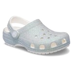 Crocs Crocs Classic Iridescent Glitter Çocuk Terlik/Sandalet 210986-100, White, 32-33 33 EU