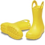 Crocs Handle İt Rain Boot K Çocuk Yağmur Botu, 34-35, 211052-730, Sarı, Unisex Çocuk