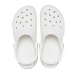 Crocs Kadın Classic Platform Clog W Terlik, White, 37-38 EU