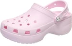 Crocs Kadın Classic Platform Pearl Terlik - Pembe