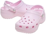 Crocs Kadın Classic Platform Pearl Terlik - Pembe