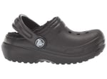 Crocs Kids' Classic Lined Clog | Kids' Slippers, Black, 2 Little Kid
