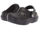 Crocs Kids' Classic Lined Clog | Kids' Slippers, Black, 2 Little Kid