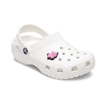 Crocs Pink Piggy Shoe Charm, Gevşek, 1 Adet Tip, Çok Renkli, Tek Beden