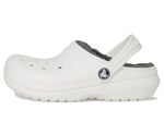 Crocs Üniseks Çocuk Klasik Astarlı Terlik K, Beyaz Gri, 43 EU