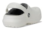 Crocs Üniseks Çocuk Klasik Astarlı Terlik K, Beyaz Gri, 43 EU
