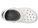 Crocs Üniseks Çocuk Klasik Astarlı Terlik K, Beyaz Gri, 43 EU