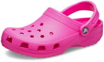 Crocs Üniseks yetişkin klasik terlik, kadınlar ve erkekler için terlik, Pembe Ezmek, 38/39 EU