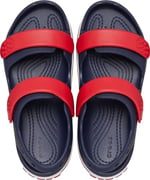 Crocs Unisex Çocuk Crocband Cruiser Sandal K/T Navy/Varsity Red Terlik