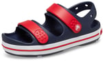 Crocs Unisex Çocuk Crocband Cruiser Sandal K/T Navy/Varsity Red Terlik