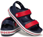 Crocs Unisex Çocuk Crocband Cruiser Sandal K/T Navy/Varsity Red Terlik