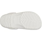 Crocs Unisex Men's and Women's Classic Sparkly Clog | Metallic and Glitter Shoes, White, 7 US