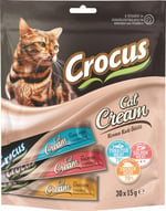 Crocus Çoklu Tavuklu & Ton Balikli & Somonlu Krema Kedi Ödülü 30X15G