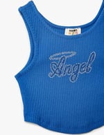 Crop Atlet Pul Payet Detaylı Dokulu