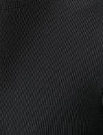Crop Tshirt Kısa Kollu Bisiklet Yaka Metal Aksesuarlı
