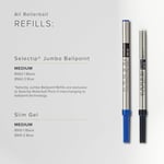 Cross 89102 Slim Jel Roller Refil Mavi Medium Uç