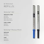 Cross 89102 Slim Jel Roller Refil Mavi Medium Uç