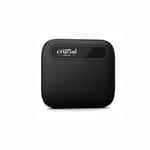Crucial CT500X6SSD9 X6 500 GB Taşınabilir SSD – 540 MB/s'ye kadar – USB 3.2 – Harici Solid State Drive, USB-C - Seçenekler: X6 USB-C Portable SSD (up to 540 MB/s), X6 taşınabilir...