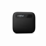 Crucial CT500X6SSD9 X6 500 GB Taşınabilir SSD – 540 MB/s'ye kadar – USB 3.2 – Harici Solid State Drive, USB-C - Seçenekler: X6 USB-C Portable SSD (up to 540 MB/s), X6 taşınabilir...