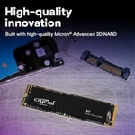 Crucial P3 1TB PCIe Gen3 3D NAND NVMe M.2 SSD, 3500 MB/s'ye kadar - CT1000P3SSD8