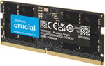 Crucial RAM 24 GB DDR5 5600 MHz (veya 5200 MHz veya 4800 MHz) dizüstü bellek CT24G56C46S5 - Seçenekler: 24GB, 16GB (2x8GB), 48GB