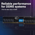 Crucial RAM CT16G48C40U5 16GB DDR5 4800MHz CL40 Masaüstü Bellek
