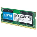 Crucial RAM DDR4 32Go 3200MHz SODIMM CL22, Mémoire pour Ordinateur Portable, Mini PC (ou 2933MHz / 2666MHz) - CT32G4SFD832A