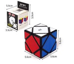 Cuberspeed QY Toys Skewb Siyah Hız Küpü Şiş Siyah Sihirli Küp