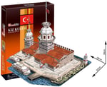CubicFun 3D 66 Parça Puzzle Kız Kulesi