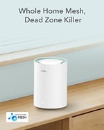 Cudy AC1200 Gigabit tüm ağ WiFi sistemi, çift bant, WiFi genişletici, Gigabit bağlantı noktaları, yüksek kazançlı antenler, VPN, Cloudflare, 100 cihaza kadar bağlama, M1300 2'li paket