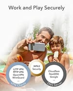 Cudy AC1200 Gigabit tüm ağ WiFi sistemi, çift bant, WiFi genişletici, Gigabit bağlantı noktaları, yüksek kazançlı antenler, VPN, Cloudflare, 100 cihaza kadar bağlama, M1300 2'li paket
