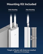 Cudy Dış Mekan Wi-Fi 5 AC1200 Dual Band Tekrarlayıcı, Erişim Noktası, Menzil Genişletici, 24V Pasif PoE, Yıldırımdan Korunma, -40 ila 60 °C Çalışma sıcaklığı, RE1200 Dış Mekan