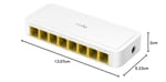 Cudy FS108D 10/100Mbps 8 Port Megabit Switch
