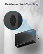 Cudy GS105 5 Port 10/100/1000M 16k MAC Gigabit Metal Switch