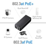 Cudy PoE200 30W Gigabit PoE enjektör adaptörü, 10/100/1000Mbps RJ-45, IEEE 802.3af/at uyumlu, 100 m'ye kadar