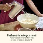 Cuisinart RHM100E Kablosuz El Mikseri Gümüş