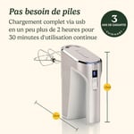 Cuisinart RHM100E Kablosuz El Mikseri Gümüş