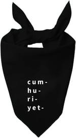 Cumhuriyet 100 Yıl Baskılı Fular