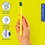 Curaprox CS 3960 süper yumuşak diş fırçası – yetişkin diş eti ve diş bakımı | Süper yumuşak Curen® filamentler nazik temizlik için | çeşitli renkler, tekli paket