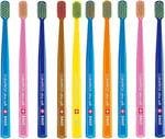 Curaprox CS 5460 Ultra Soft 10 x Diş Fırçası - Yetişkinler için El Diş Fırçası 5460 Ultra Soft Curen Kıllı - 10 Adet, Rastgele Renk