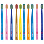 Curaprox CS 5460 Ultra Soft 10 x Diş Fırçası - Yetişkinler için El Diş Fırçası 5460 Ultra Soft Curen Kıllı - 10 Adet, Rastgele Renk