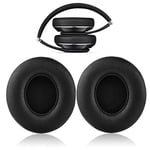 D & K Exclusives Beats Solo için Kulak Pedleri Yastıkları Yedek Bellek Köpüğü Earpads Minderleri Solo 2 ve 3 Kablosuz Kulak Üstü Kulaklıklar ile Uyumlu, Sol/Sağ Çift (Siyah)