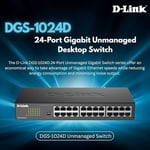 D-Link DGS-1024D/E Gigabit Ethernet Anahtarı (24PORT)